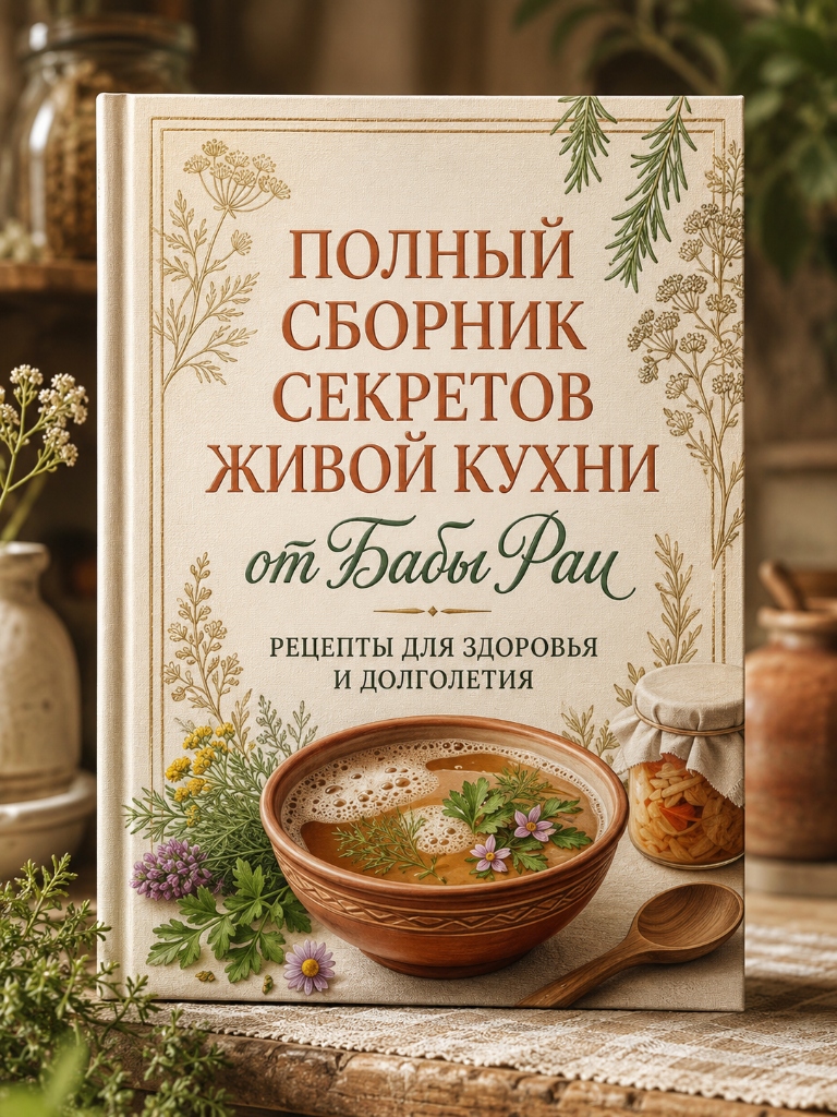 Полный сборник секретов живой кухни от Бабы Раи
